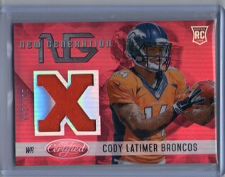 7. Cody Latimer, 2014 Panini Certified, Jersey Patch Red, 161 of 299.jpg