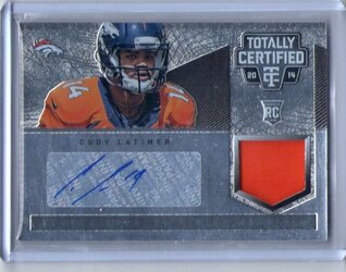 69. Cody Latimer, 2014 Panini Totally Certified, Jersey Patch Auto Standard, Unnumbered.jpg