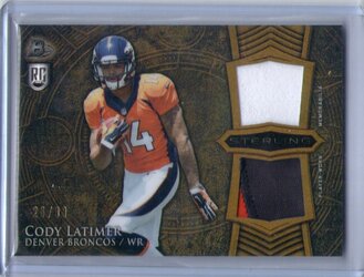 75. Cody Latimer, 2014 Topps Bowman Sterling, Jersey Patch Dual, 26 of 99.jpg