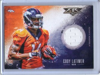 87. Cody Latimer, 2014 Topps Fire, Jersey Patch, Unnumbered.jpg