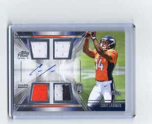 105. Cody Latimer, 2014 Topps Prime, Jersey Patch Auto Quad, Unnumbered.jpg