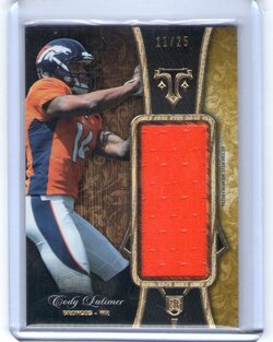 114. Cody Latimer, 2014 Topps Triple Threads, Jersey Patch Gold, 11 of 25.jpg