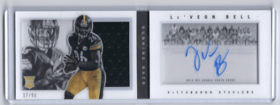 2013 Panini Playbook, Le'Veon Bell, 17 of 50.PNG