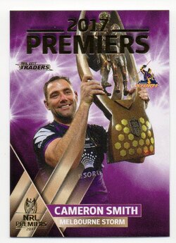 2017 Traders Premiers Cameron Smith #18 Front.jpg