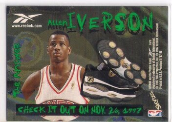 1997-98 SkyBox Premium #NNO - Allen IversonEmerald Shoe 2.jpg