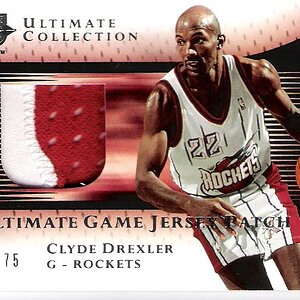 05-06 UD ULTIMATE COLLECTION PATCH CLYDE DREXLER.jpg