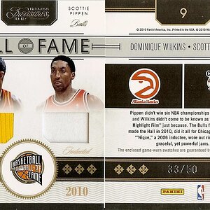 2010-11 Timeless Treasures Hallf of Fame Dual Jersey Pippen Wilkins 33of50.jpg