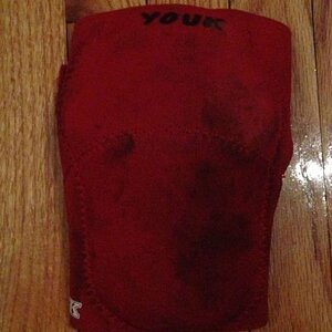 Youk 2012 White Sox Game-Used Elbow Pad.JPG