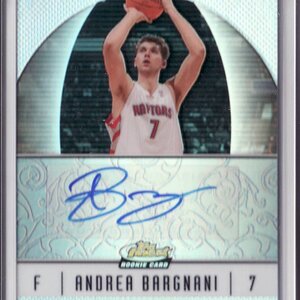 Andrea Bargnani Dee Brown 06-07 Topps Finest RC AUTO Refractor Beckett Value UNKNOWN.jpg