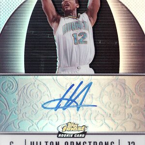 Hilton Armstrong Dee Brown 06-07 Topps Finest RC AUTO Refractor Beckett Value UNKNOWN.jpg