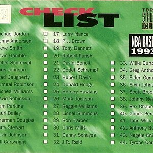 1993-94 TSC Checklist 1st Day Issue #1.jpg